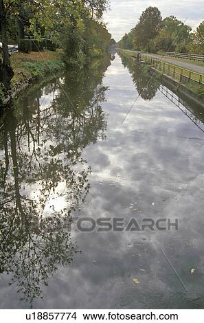 Delaware and Raritan Canal View Large Photo Image Picture - Delaware and Raritan Canal . Fotosearch
