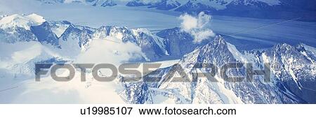 Stock Photo - Panoramic aerial view of Patagonia, Argentina. Fotosearch