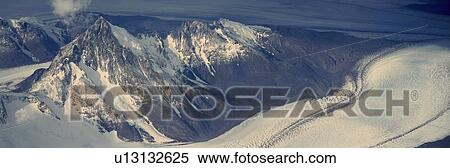Stock Photography - Panoramic aerial view of Patagonia, Argentina. Fotosearch