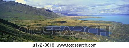 Panoramic view of Argentina's largest lake, Argentina View Large Photo Image Stock Photo - Panoramic view of Argentina's largest lake, Argentina. Fotosearch