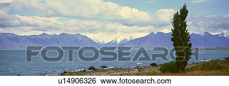 Panoramic view of lake View Large Photo Image Stock Photograph - Panoramic view of lake. Fotosearch