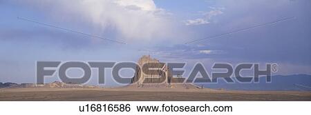 Stock Photograph - Shiprock Peak. Fotosearch