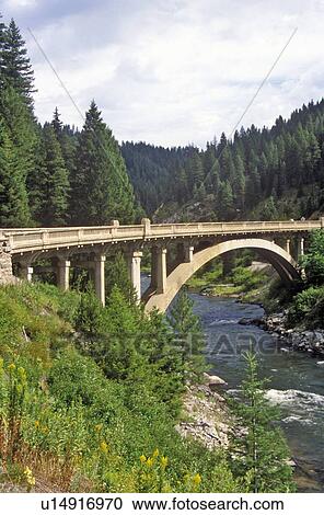 Road Bridge Over the Payette River View Large Photo Image Stock Image - Road Bridge Over the Payette River. Fotosearch