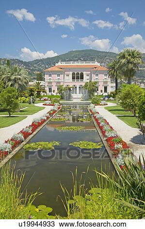 The Gardens and Villa Ephrussi de Rothschild View Large Photo Image Stock Image - The Gardens and Villa Ephrussi de Rothschild. Fotosearch