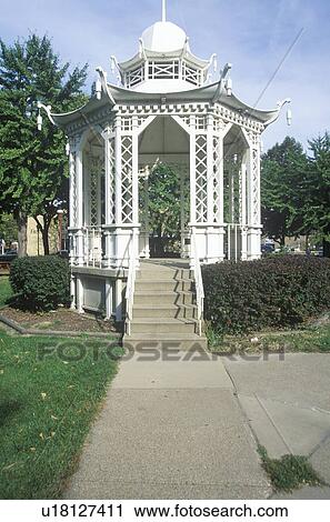 Victorian style gazebo View Large Photo Image Stock Image - Victorian style gazebo. Fotosearch