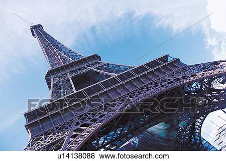 Stock Photo - creation, eiffel tower, outdoor, modernization, developed, skyscraper, marvel. Fotosearch