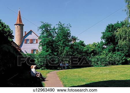 bench, building, blue sky, arc View Large Photo Image Stock Image - bench, building, blue sky, arc. Fotosearch