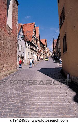 Stock Photo - path, walking, construct, developed, blue sky. Fotosearch