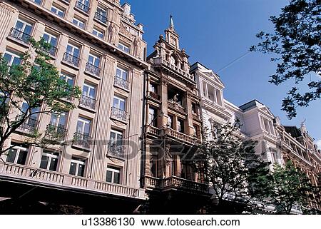 Stock Image - balcony, architecture, sky, architect, developed, built, recreation. Fotosearch