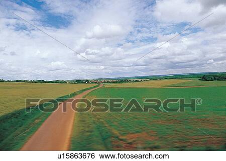 Stock Photograph - outdoor, vacant, empty, vast. Fotosearch