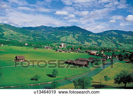 Stock Photo - cabin, climate, clouds, cloudy. Fotosearch