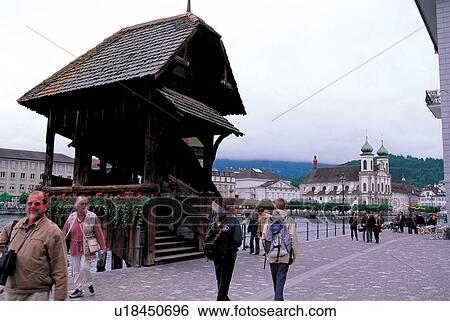Stock Photograph - outdoor, architecture, side, wooden, travel destination, structure. Fotosearch