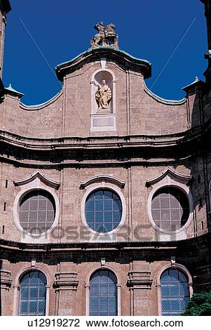 Stock Image - society, structural, arches, church, exterior, developed. Fotosearch