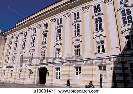 Stock Image - structural, facade, outdoor, pattern, city, road. Fotosearch