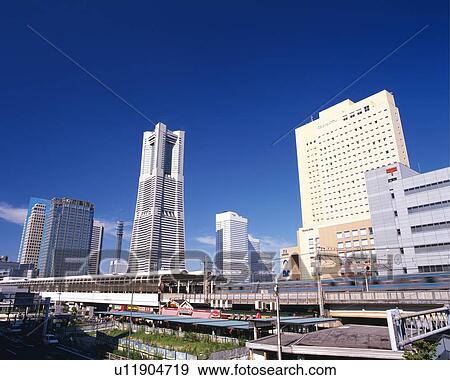 Several Skyscrapers Next to the Sakuragicho Station, Far View, Yokohama City, Kanagawa Prefecture, Japan View Large Photo Image Stock Photo - Several Skyscrapers Next to the Sakuragicho Station, Far View, Yokohama City, Kanagawa Prefecture, Japan. Fotosearch