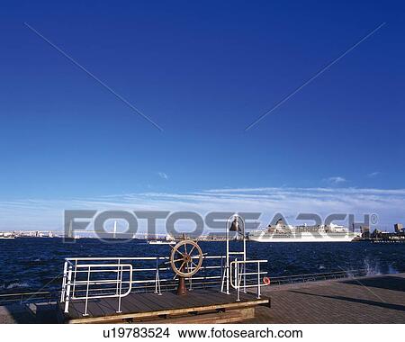 the Yokohama Bay Bridge From a Ship, Yokohama City, Kanagawa Prefecture, Japan View Large Photo Image Picture - the Yokohama Bay Bridge From a Ship, Yokohama City, Kanagawa Prefecture, Japan. Fotosearch