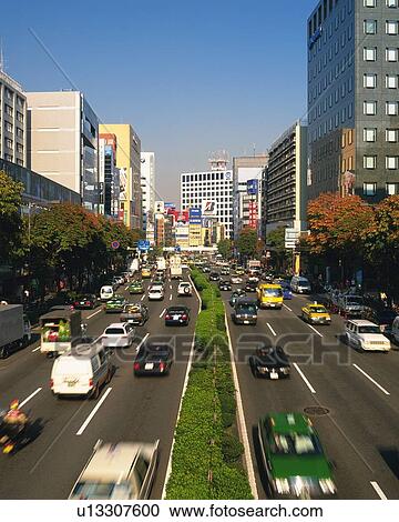 Aoyama street View Large Photo Image Stock Image - Aoyama street. Fotosearch