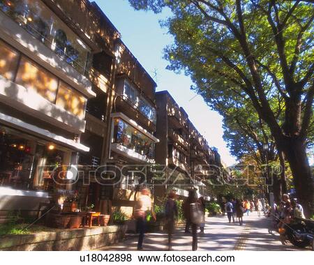 Dojyunnkai apartment View Large Photo Image Stock Photo - Dojyunnkai apartment. Fotosearch