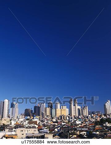 Picture - High rise buildings. Fotosearch