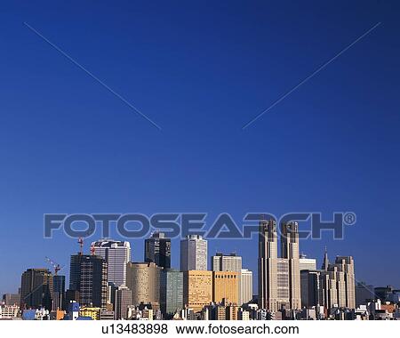 Stock Photo - High rise buildings. Fotosearch