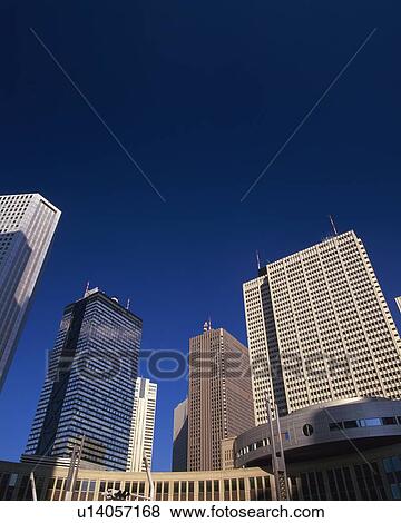 Stock Photo - High rise buildings. Fotosearch