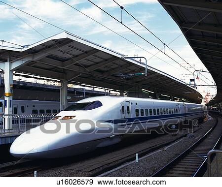 Stock Photo - Tokaido sinkansen 700. Fotosearch
