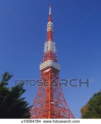 Tokyo tower View Large Photo Image Picture - Tokyo tower. Fotosearch