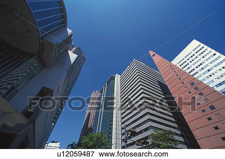 Stock Photo - High-rise buildings. Fotosearch