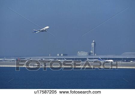 Stock Photography - Kansai international airport. Fotosearch