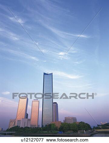 Stock Photo - Osaka Business Park. Fotosearch