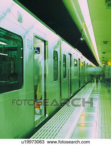 Fukuoka Municipal Subway View Large Photo Image Stock Image - Fukuoka Municipal Subway. Fotosearch