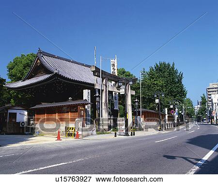 Kushida Shrine in Fukuoka View Large Photo Image Stock Photo - Kushida Shrine in Fukuoka. Fotosearch