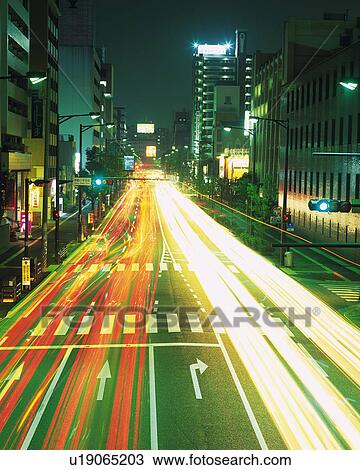 Night View, Nanotsudori in Fukuoka View Large Photo Image Stock Image - Night View, Nanotsudori in Fukuoka. Fotosearch