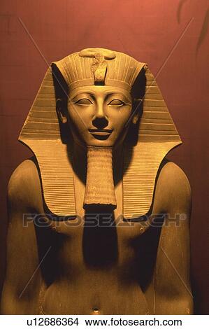 A stone statue, Egypt, Low Angle View View Large Photo Image Picture - A stone statue, Egypt, Low Angle View. Fotosearch