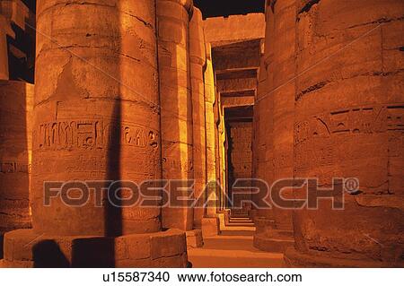 Columns, Egypt, Low Angle View View Large Photo Image Stock Image - Columns, Egypt, Low Angle View. Fotosearch