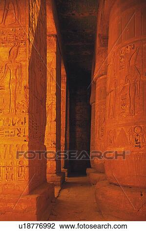 Columns, Egypt, Low Angle View View Large Photo Image Stock Image - Columns, Egypt, Low Angle View. Fotosearch