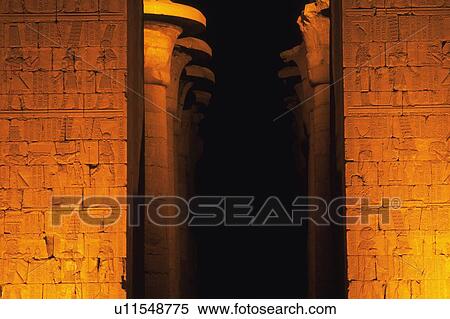 Columns, Egypt, Low Angle View View Large Photo Image Stock Photography - Columns, Egypt, Low Angle View. Fotosearch