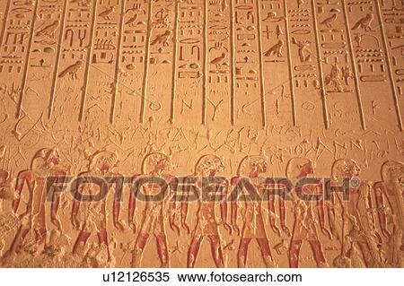 Hieroglyphs on the wall inside a tomb, Egypt, Low Angle View View Large Photo Image Stock Photography - Hieroglyphs on the wall inside a tomb, Egypt, Low Angle View. Fotosearch