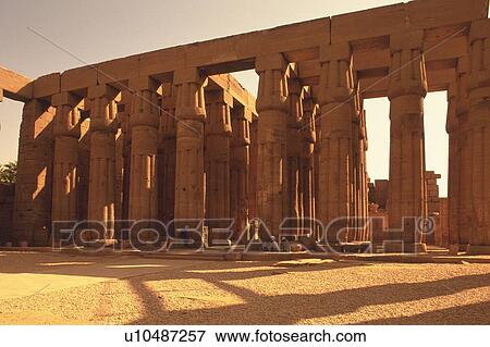 Luxor castle, Egypt, Low Angle View View Large Photo Image Stock Photo - Luxor castle, Egypt, Low Angle View. Fotosearch