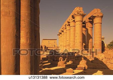 Luxor castle, Egypt, Low Angle View View Large Photo Image Stock Photo - Luxor castle, Egypt, Low Angle View. Fotosearch