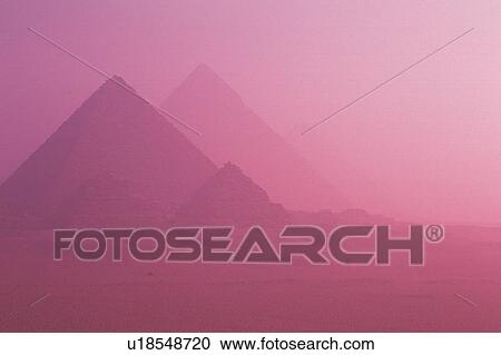 Pyramids, Egypt, Silhouette View Large Photo Image Stock Image - Pyramids, Egypt, Silhouette. Fotosearch