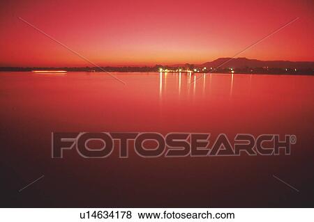 River Nile in the sunset, Egypt, Low Angle View View Large Photo Image Stock Photo - River Nile in the sunset, Egypt, Low Angle View. Fotosearch