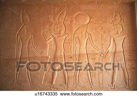 Wall reliefs inside a tomb, Egypt, Low Angle View View Large Photo Image Stock Photography - Wall reliefs inside a tomb, Egypt, Low Angle View. Fotosearch