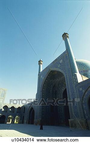 Picture - A mosque, Masjed-e Imam, Iran, Low Angle View. Fotosearch