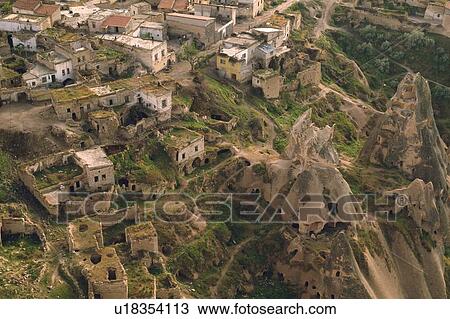 The Rock Sites of Cappadocia, Turkey, Aerial View View Large Photo Image Stock Image - The Rock Sites of Cappadocia, Turkey, Aerial View. Fotosearch