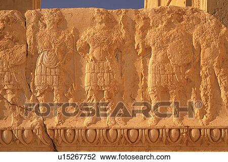 Stock Image - The site of Palmyra, Syria, Low Angle View. Fotosearch
