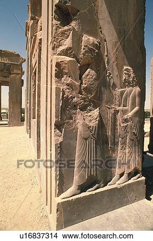 Picture - The site of Persepolis, Iran, Low Angle View. Fotosearch