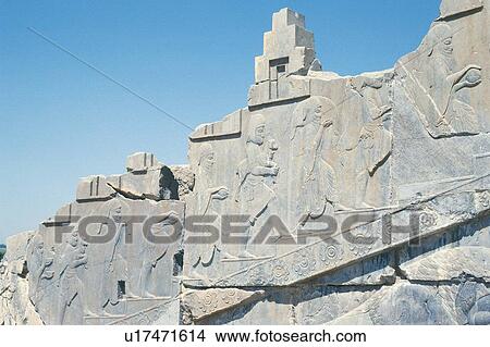 Picture - The site of Persepolis, Iran, Low Angle View. Fotosearch
