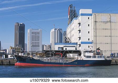 A Cargo Boat View Large Photo Image Stock Photo - A Cargo Boat. Fotosearch