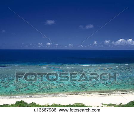 Beach View Large Photo Image Stock Photograph - Beach. Fotosearch